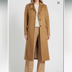 NWT Fluerette Vicuna Wool Tan Women's Coat size 4